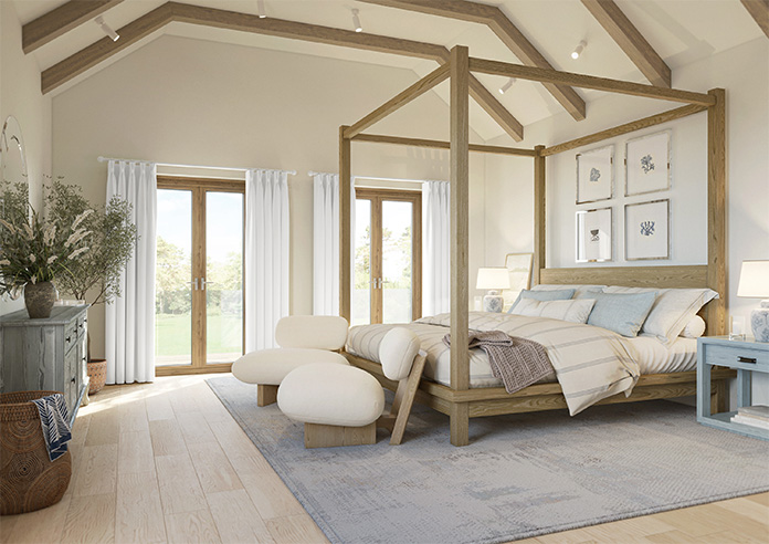 Ascot, Bright White - Made to Measure Curtains - Image 8